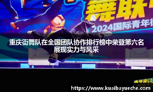 重庆街舞队在全国团队协作排行榜中荣登第六名展现实力与风采