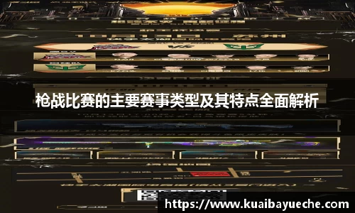 枪战比赛的主要赛事类型及其特点全面解析